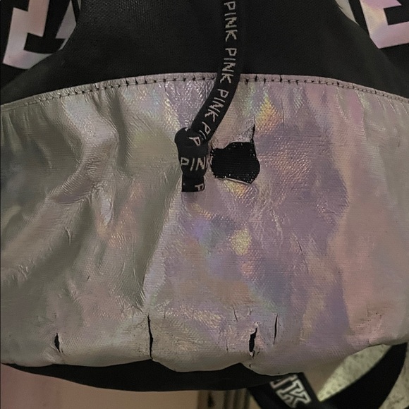 PINK Drawstring Backpack - Picture 2 of 4